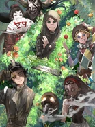 Global 4th Anniversary Illustration by @GameMatari (Facebook)