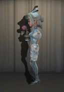 Moon Maiden In-Game Model Left-Side View
