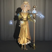 Sundial Key with its matching costume Maria's Axiom