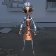 Pocket Watch effect on the doll, front side.