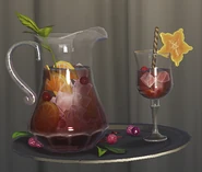 Back view of the Dish