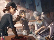 Truth & Inference - The Pure White Prophet postcards (Weibo)