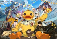 B.Duck Crossover Return Artwork (Twitter)