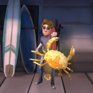 The Golden Crab, Large