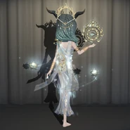 Playing Chinese Lute in the Appearance Menu with its matching costume Ephemeral