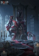 CountBanquetpromo.jpg (644 KB) "The Earl lived in an old castle. And his instinctive hunger and thirst for blood had been drowned by emptiness and loneliness. When everyone gradually forgot the name of the Earl of Blood, the feast from the castle secretly set off a new storm." - Count's Banquet and Banquet Cup Poster (Facebook)