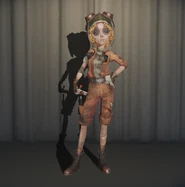 Female Driver's Level 4 Bloody Clothes variant, repurposed as Mechanic's Worn Clothes