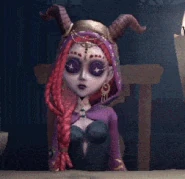 Priestess Look Standby Motion