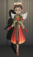 Flaming Angel In-Game Model Front View