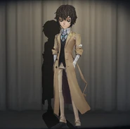 Osamu Dazai In-Game Model Front View