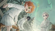 The Promised Neverland Crossover art by 水溜鳥さん (Twitter)