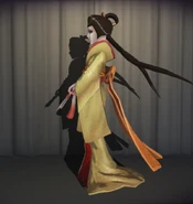 Yellow In-Game Model Left-Side View