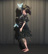 Monstrous Bird In-Game Model Left-Side View.