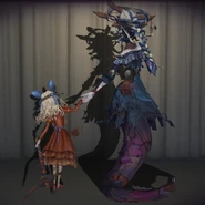 Half-Finished Companion with its matching costume "Madam Seamstress"