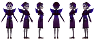 A render of the unreleased purple B-Tier angel costume by @Unkn_pear