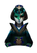 Green Peacock Card Sprite