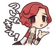 Official LINE sticker (LINE store, Twitter)