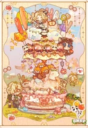 2025 Red Pandas Birthday Artwork (Weibo)