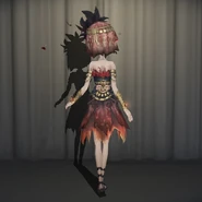 Mystic Flame In-Game Model Back View.