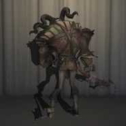 Drifter In-Game Model Back View