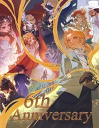 Global 6th Anniversary Thirteenth Artwork by @hardshelltaico (Twitter)