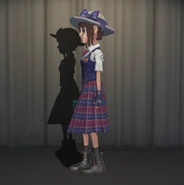 Budding Flower In-Game Model Left-Side View.