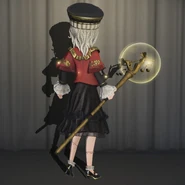 Clerk In-Game Model Back View