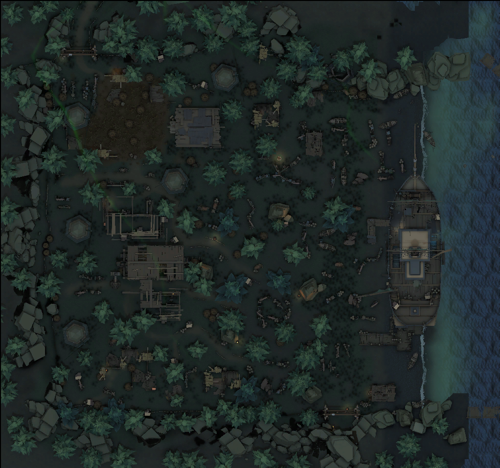 dungeon village maps