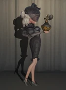 Fatal Affection In-Game Model Right-Side View.