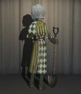 "Fear" In-game Model Back View.