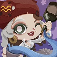 Portrait - Horoscope Barmaid HD Full Art