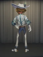 Frosty White In-Game Model Front View