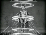 Machine Man from the 1927 film Metropolis, on which the Prajna Form is based on.