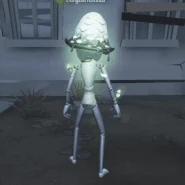 Fairy Ring effect on the doll, back side.