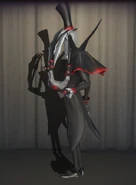 Fine Arts Teaching Assistant In-Game Model Left-Side View