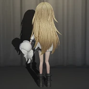 Handgun with its matching costume Rachel Gardner