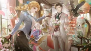 Global 6th Anniversary Third Artwork by @miu120627 (Twitter)