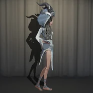 Peacock Dance In-Game Model Right View.