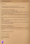 Y.R.'s letter to Aesop (2020)