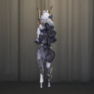 Ink Qilin In-Game Model Back View