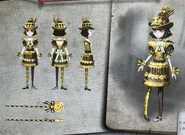 Golden Cake Concept Art from the Official Chinese Art Book