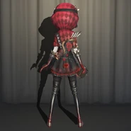 Quiver with its matching costume Red Riding Hood