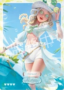 Sea Salt Mocktail, as featured in the Sculpting in Time Trading Card Series merchandise line as an ER card.