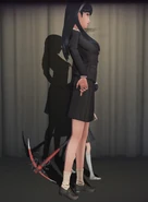 Tomie Kawakami In-Game Model Right-Side View