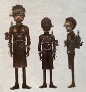 Inventor Concept Art from the Official Japanese Art Book