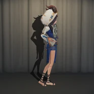 Vivo Blue In-Game Model Right-Side View