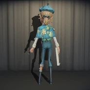 Clovis In-Game Model Back View.