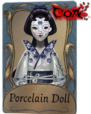 porcelain geisha doll