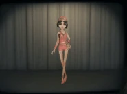 Female Dancer Appearance Decoration Menu Idle Animation