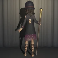 Foreign Athenian In-Game Model Back View